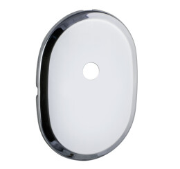 Декоративная накладка под шток ESC 474 (90х65) СP ХРОМ