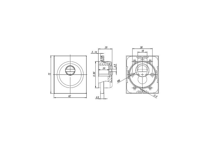 Броненакладка DEF.RL/K.4286 (DEF 4286 RL) BL-24 черный