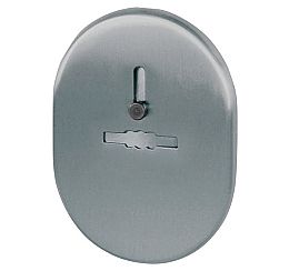 Накладка на сувальдный замок ESC.S-lift.SF/OV.476 (ESC 476) с шторкой SN мат.никель