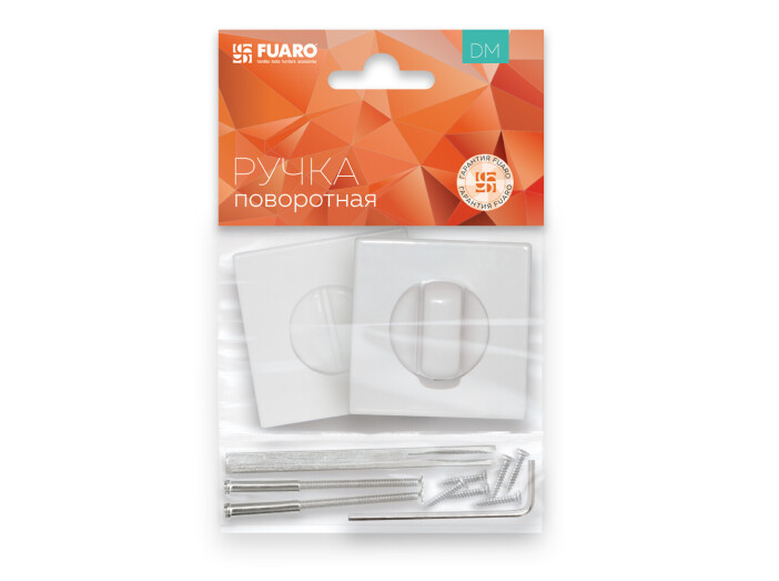 Ручка поворотная BK6.K.DM51 (BK6 DM) WH-19 белый